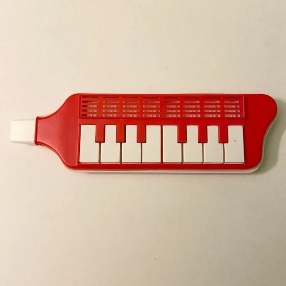 Vintage Piano Keyboard Flute Musical  Toy Hong Kong - Picture 1 of 11